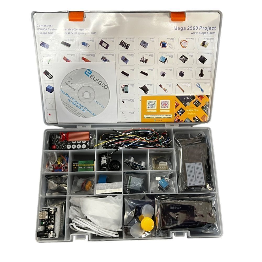 ELEGOO Mega 2560 Project The Most Complete Ultimate Starter Kit
